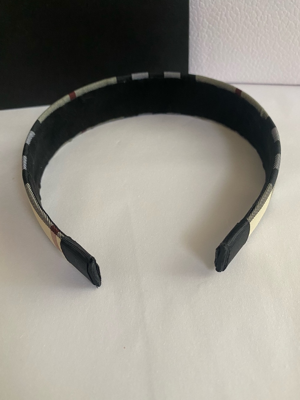 Burberry Ribbon Plaid Headband - Picture 3 of 5